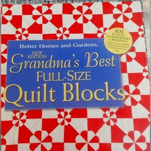 Grandma's best full-size quilt blocks